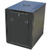 Obrázek Datacom 19" rozvaděč 12U/450 mm (sklo) černý