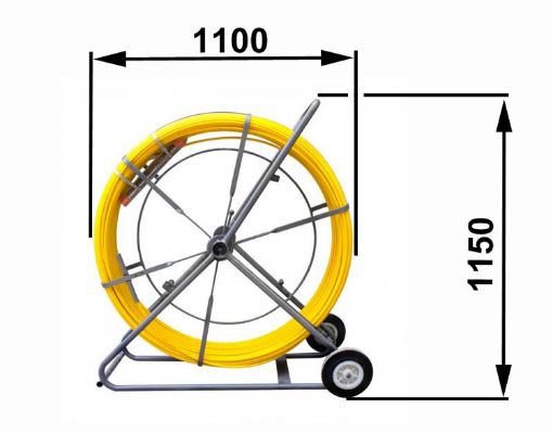 Obrázek Laminátové protahovací péro "kobra" 12mm 200m