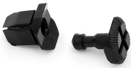 Obrázek 19' záslepka 4U plastový zámek, síto 75%-4mm