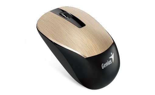 Obrázek myš GENIUS NX-7015,USB Gold, Blue eye