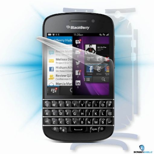 Obrázek ScreenShield fólie na celé tělo pro BlackBerry Q10