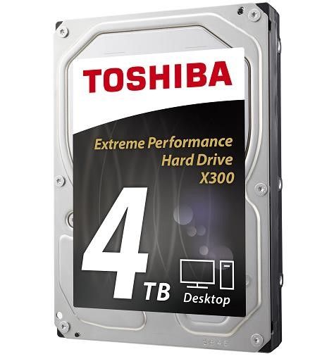 Obrázek TOSHIBA HDD X300 4TB, SATA III, 7200 rpm, 128MB cache, 3,5", RETAIL