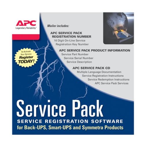 Obrázek APC 3 Year Service Pack Extended Warranty (for New product purchases), SP-01