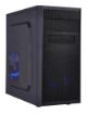 Obrázek EUROCASE skříň MC X203 black, micro tower, without fans, 2x USB 2.0