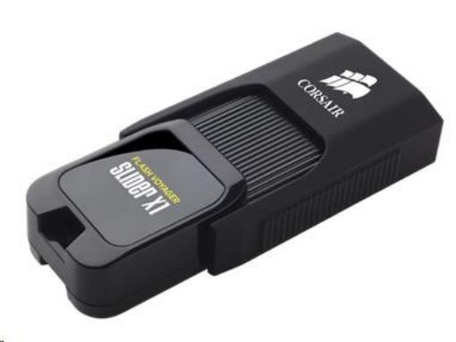 Obrázek CORSAIR Flash Disk 32GB Voyager Slider X1, USB 3.0, černá