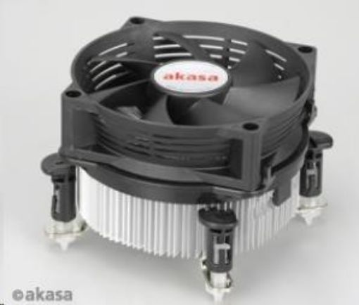 Obrázek AKASA chladič CPU  AK-955V2 pro Intel  LGA 775, měděné jádro, 95mm PWM ventilátor