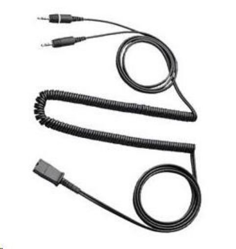 Obrázek PLANTRONICS kabel QD -> 2x 3,5 mm jack