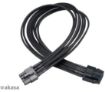 Obrázek AKASA kabel FLEXA V8 prodloužení k 8pin VGA PSU, 40cm