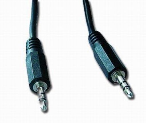 Obrázek Kabel C-TECH přípojný jack 3,5mm M/M, 5m, audio