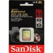 Obrázek SanDisk SDHC karta 16GB Extreme (90 MB/s Class 10 UHS-I U3)