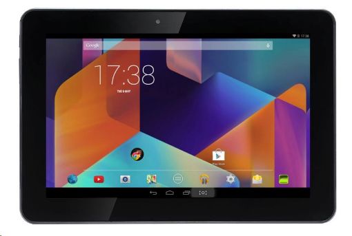 Obrázek Používaný - Hannspree Tablet HANNSPAD 10.1" HD - T74B, IPS, Quad Core, 16GB, 1GB RAM, HDMI, 4.4KitKat / BAZAR repair