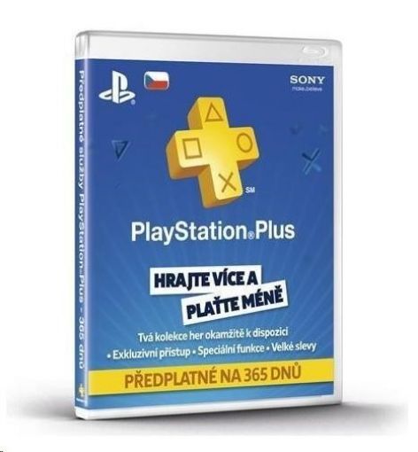 Obrázek SONY PlayStation Plus Card Hang 365 dní (CZE)