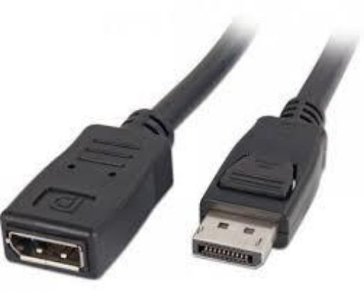 Obrázek DisplayPort kabel prodlužovací, DP(M) - DP(F), 2m