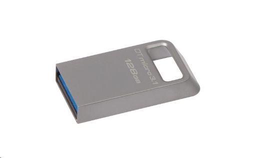 Obrázek Kingston 128GB USB 3.0 DataTraveler Micro 3.1 - kovový