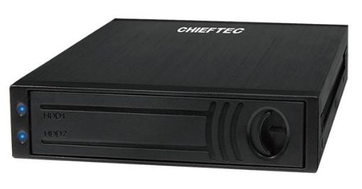 Obrázek CHIEFTEC ATM-1322S-RD 1x 3,5" bay for 2x 2,5" HDD/SDD, RAID converter, SATA Backplane