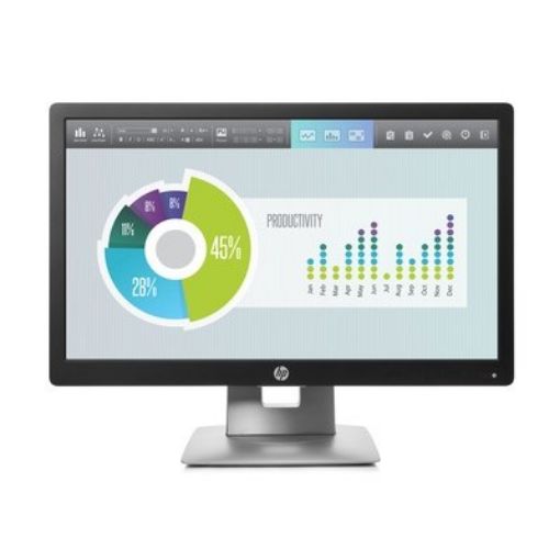 Obrázek HP EliteDisplay LED LCD E202 20" Wide IPS (1600x900,16:9, 7ms, 250nits, 1000:1,VGA, Display Port, DVI-D, 2xUSB)