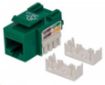 Obrázek Intellinet Cat5e Keystone Jack, UTP, Green, Punch-down