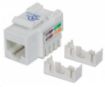 Obrázek Intellinet Cat5e Keystone Jack, UTP, White, Punch-down