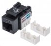 Obrázek Intellinet Cat6 Keystone Jack, UTP, Black, Punch-down