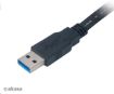 Obrázek AKASA kabel PROSLIM USB, male A na B male USB 3.0, 150cm, černý