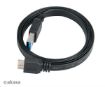 Obrázek AKASA kabel PROSLIM USB, male A na micro B male USB 3.0, 150cm, černý