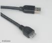 Obrázek AKASA kabel USB, male A na micro B male USB 3.0, 100cm, černý