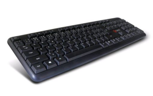 Obrázek C-TECH Klávesnice  CZ/SK KB-102 USB slim blackB