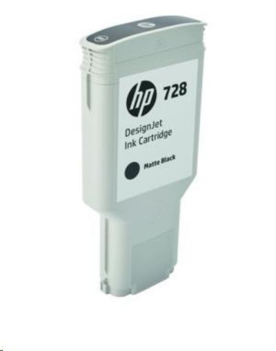 Obrázek HP 728 300-ml Matte Black DesignJet Ink Cartridge