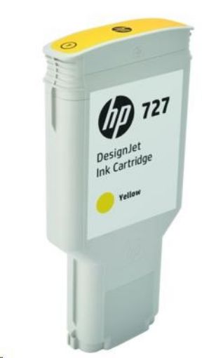 Obrázek HP 727 300-ml Yellow DesignJet Ink Cartridge