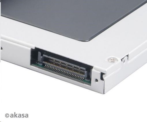 Obrázek AKASA HDD box  N.Stor D12, 2.5" SATA HDD/SSD do pozice pro optickou mechaniku IDE (výška HDD do 13mm)