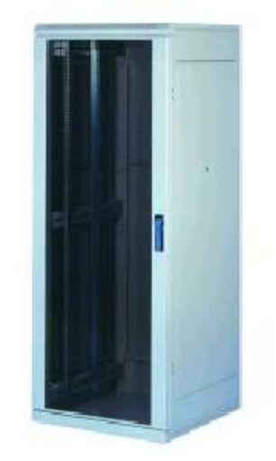 Obrázek TRITON Dveře 45U sklo,š: 800mm,vč.kování RAL7035