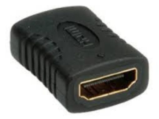 Obrázek Spojka HDMI A(F) - HDMI A(F), zlacené konektory