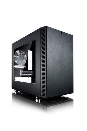 Obrázek FRACTAL DESIGN skříň DEFINE Nano S, průhledný bok, bez zdroje