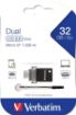 Obrázek VERBATIM Dual USB Drive 32 GB - OTG/USB 2.0 for Smarphones & Tablets