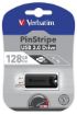 Obrázek VERBATIM Flash Disk 128GB PinStripe USB 3.0, černá