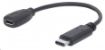 Obrázek MANHATTAN Kabel USB 2.0 C, C Male / Micro-B Female, 15cm, černý