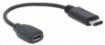 Obrázek MANHATTAN Kabel USB 2.0 C, C Male / Micro-B Female, 15cm, černý