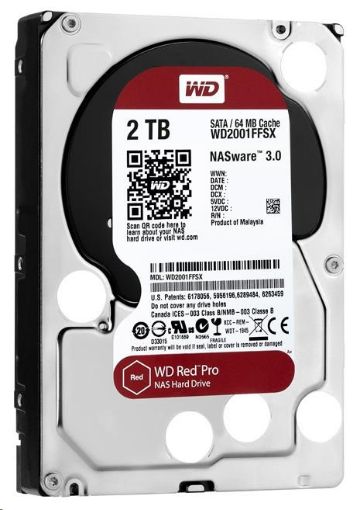 Obrázek WD RED Pro NAS WD2002FFSX 2TB SATAIII/600 64MB cache