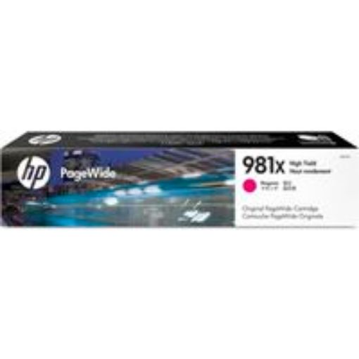 Obrázek HP 981X High Yield Magenta Original PageWide Cartridge