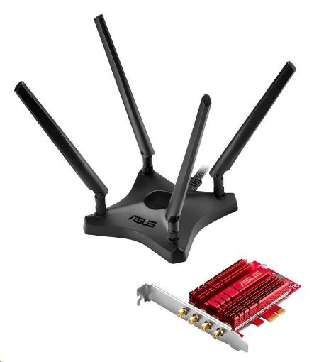 Obrázek ASUS PCE-AC88 Wireless AC3100 PCI-E card