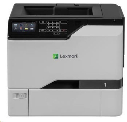 Obrázek LEXMARK tiskárna CS720de, A4 COLOR LASER, 1024MB, 38ppm, USB/LAN, duplex, dotykový LCD