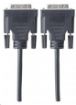 Obrázek MANHATTAN kabel DVI-D Dual Link Male to DVI-D Dual Link Male, Black, 5 m