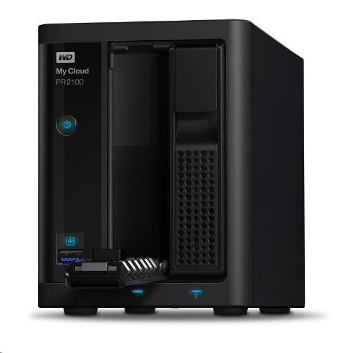 Obrázek WD My CLOUD PR 2100, 12 TB (2x6TB) 3,5", RJ45, NAS