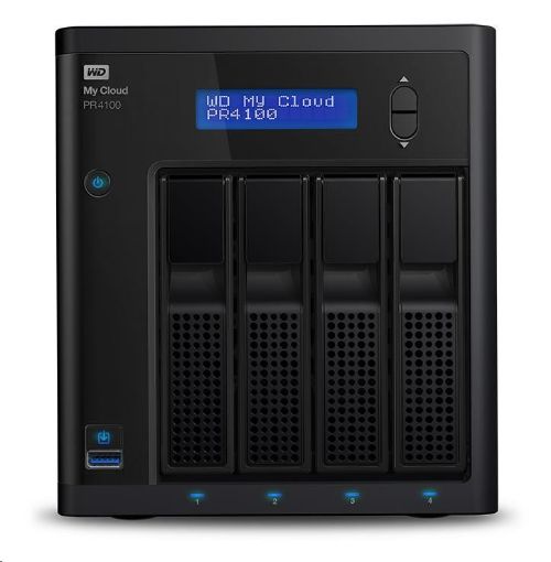 Obrázek WD My CLOUD PR 4100, 32 TB (4x8TB) 3,5", RJ45, NAS