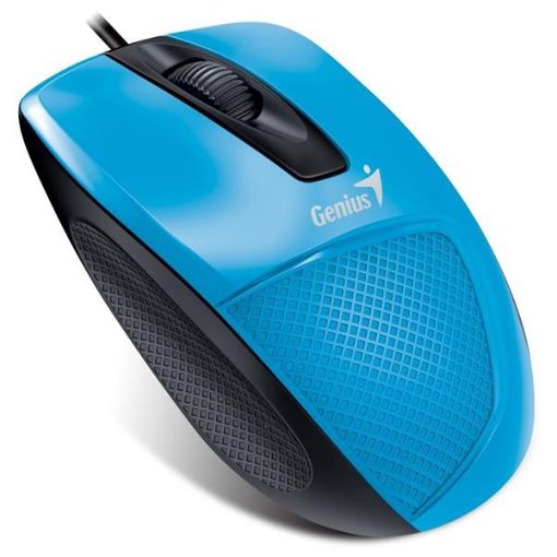 Obrázek GENIUS myš DX-150X, drátová, 1000 dpi, USB, modrá