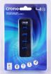 Obrázek CRONO USB 3.0 HUB, 4 porty, černý