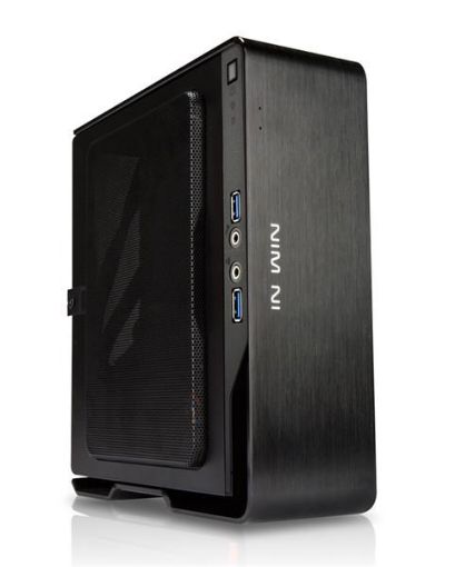 Obrázek IN WIN skříň CHOPIN BQ696 MINI ITX CHASSIS BLACK RETAIL, 150W