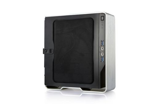 Obrázek IN WIN skříň CHOPIN BQ696 MINI ITX CHASSIS SILVER RETAIL, 150W