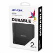 Obrázek ADATA Externí HDD 2TB 2,5" USB 3.1 DashDrive™ Durable HD700, černá