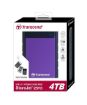 Obrázek TRANSCEND externí HDD 2,5" USB 3.0 StoreJet 25H3P, 4TB, Purple (nárazuvzdorný)